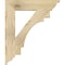 Ekena Millwork Merced Traditional Rough Sawn Bracket, Douglas Fir, 4"W x 22"D x 26"H BKT04X22X26MRC01RDF - alternate 2